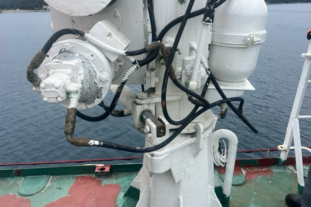 Servis hidraulike obalne dizalice